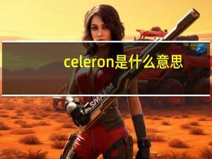 celeron是什么意思