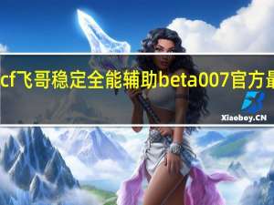 cf飞哥稳定全能辅助 beta007 官方最新版（cf飞哥稳定全能辅助 beta007 官方最新版功能简介）