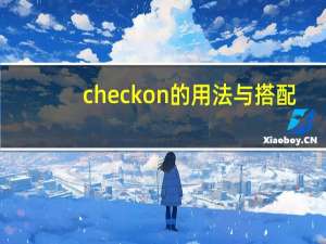 check on的用法与搭配