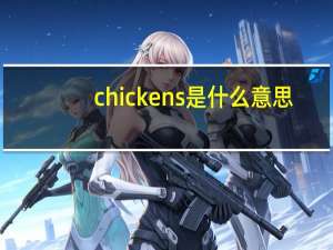 chickens是什么意思