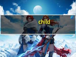 child（child的复数）