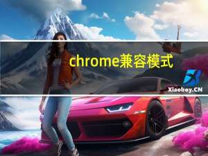 chrome兼容模式。