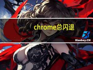 chrome总闪退