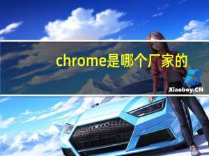 chrome是哪个厂家的