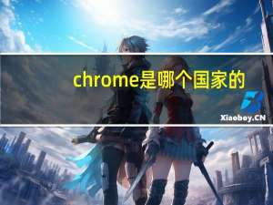 chrome是哪个国家的