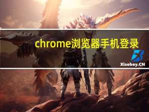 chrome浏览器手机登录