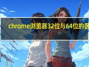 chrome浏览器32位与64位的区别