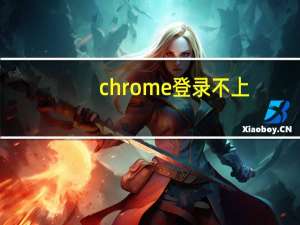 chrome登录不上