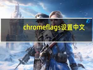 chromeflags设置中文