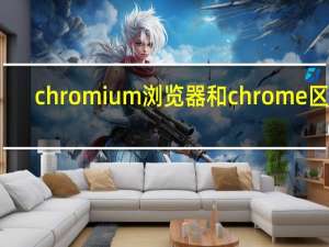 chromium浏览器和chrome区别