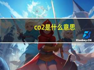 co2是什么意思
