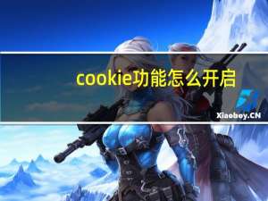 cookie功能怎么开启（cookie）