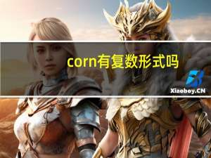 corn有复数形式吗