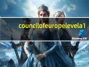 council of europe level a1