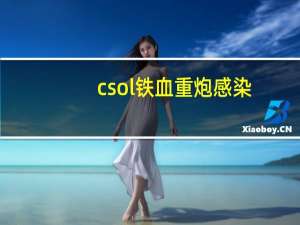 csol铁血重炮感染（csol铁血重炮）