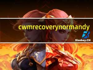 cwm recovery normandy（cwmrecovery）