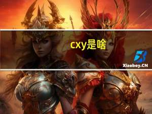 cxy是啥