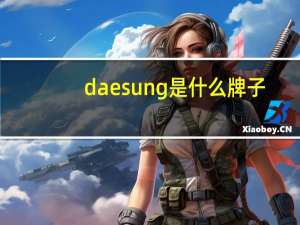 daesung是什么牌子