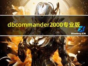dbcommander 2000专业版