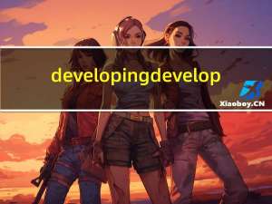 developing develop