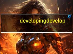 developing develop