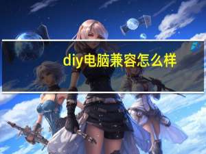 diy电脑兼容怎么样