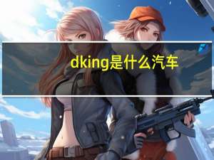 dking是什么汽车