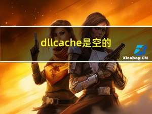 dllcache是空的（dllcache）