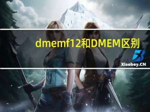 dmemf12和DMEM区别