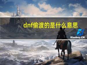 dnf偷渡的是什么意思（dnf偷渡器）