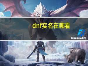 dnf实名在哪看（dnf实名认证查询）