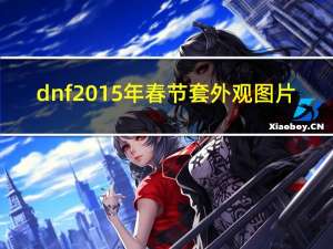 dnf2015年春节套外观图片（dnf2015春节套外观）