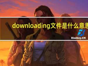 downloading文件是什么意思