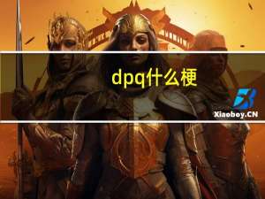 dpq什么梗
