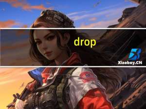 drop