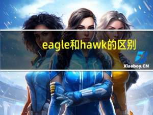 eagle和hawk的区别