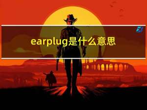 earplug是什么意思（plug是什么意思）