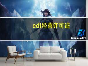 edi经营许可证（什么是edi）