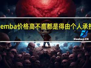 emba价格高不高都是得由个人承担的吗