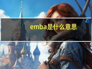 emba是什么意思