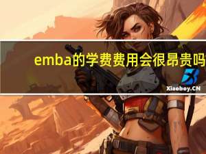 emba的学费费用会很昂贵吗