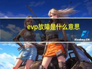evp故障是什么意思（EVP）
