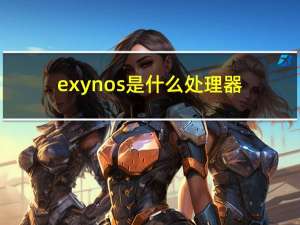 exynos是什么处理器（e(xy)）