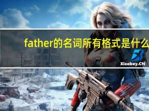 father的名词所有格式是什么