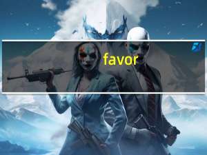 favor
