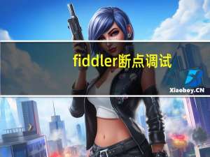 fiddler断点调试（关于fiddler断点调试的介绍）