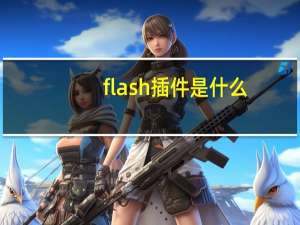 flash插件是什么
