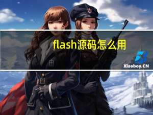 flash源码怎么用