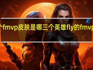 fly 三个fmvp皮肤是哪三个英雄 fly的fmvp皮肤有哪些