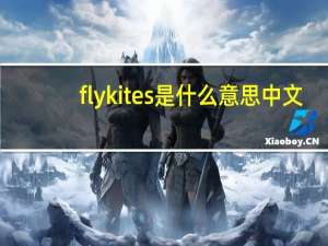 fly kites是什么意思中文